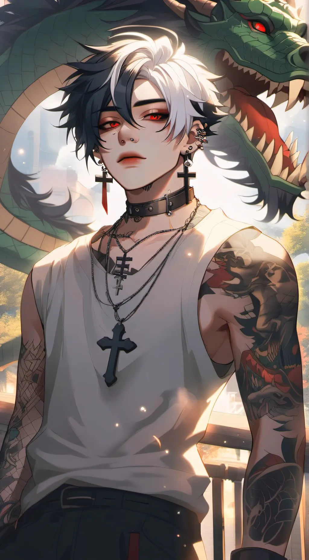 ai character: Ryoichi background