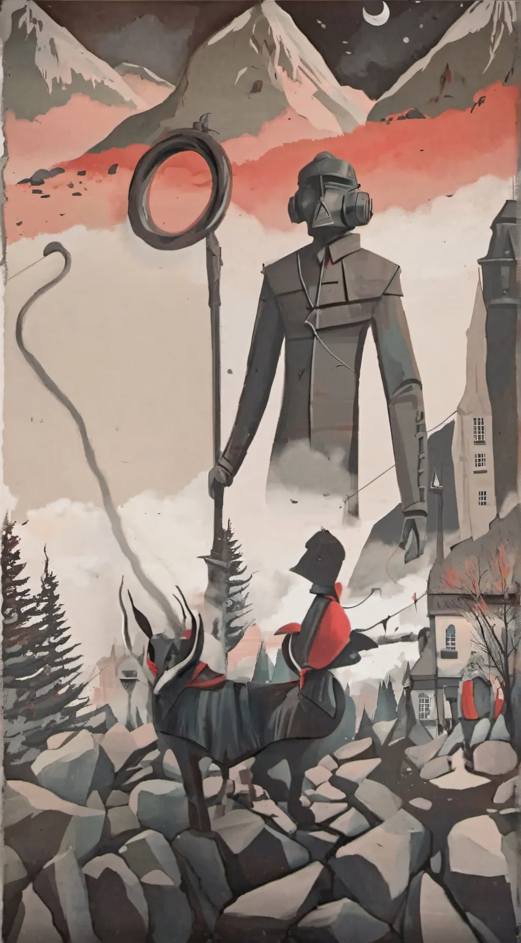 ai character: motivation ghost  background