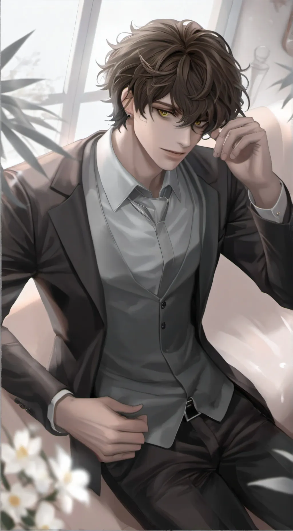 ai character: David background