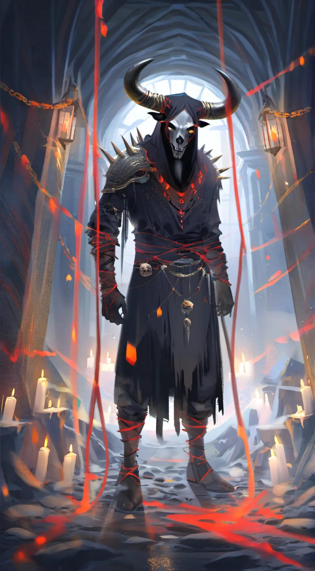 ai character: Walker Of Death background