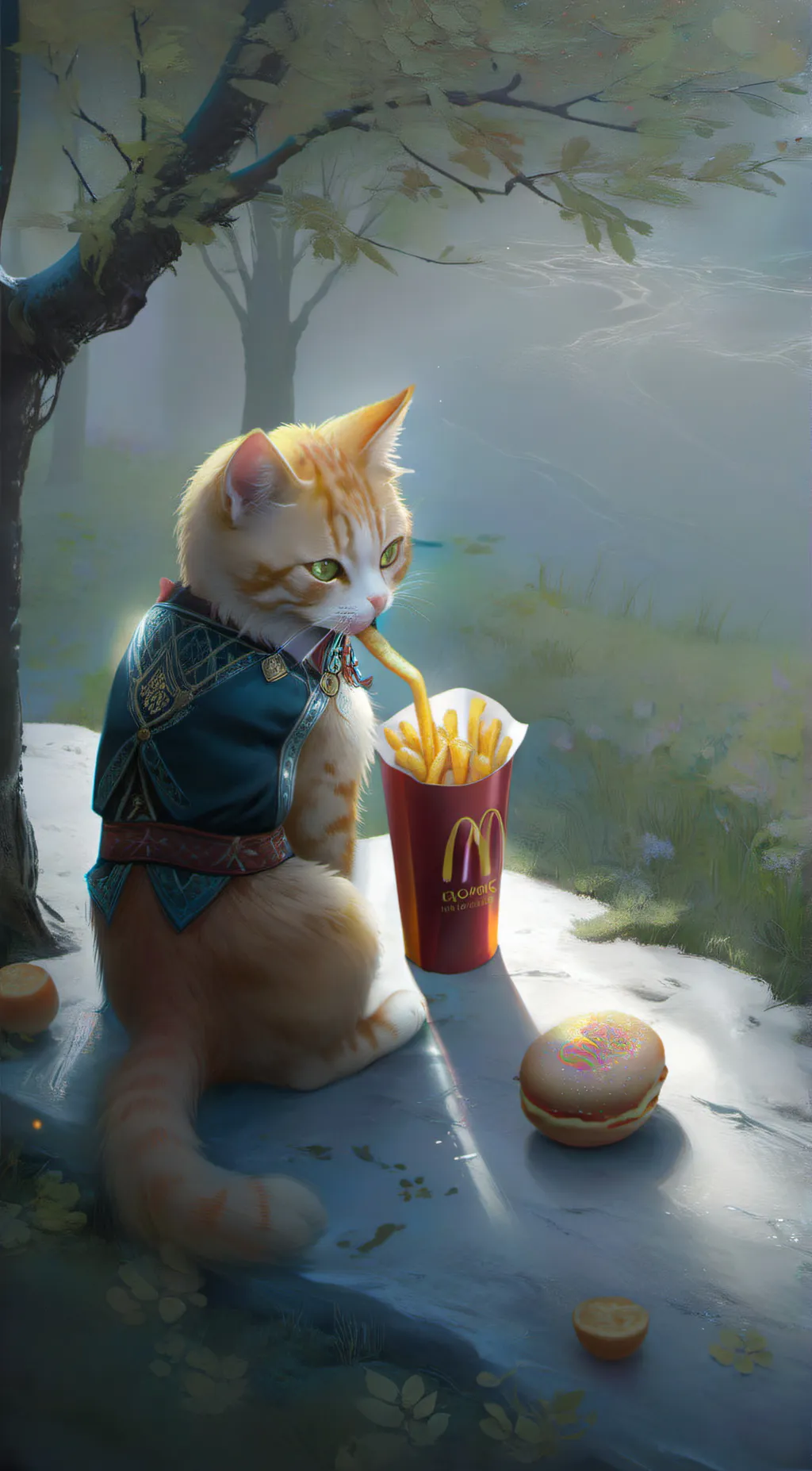 ai character: Charles background