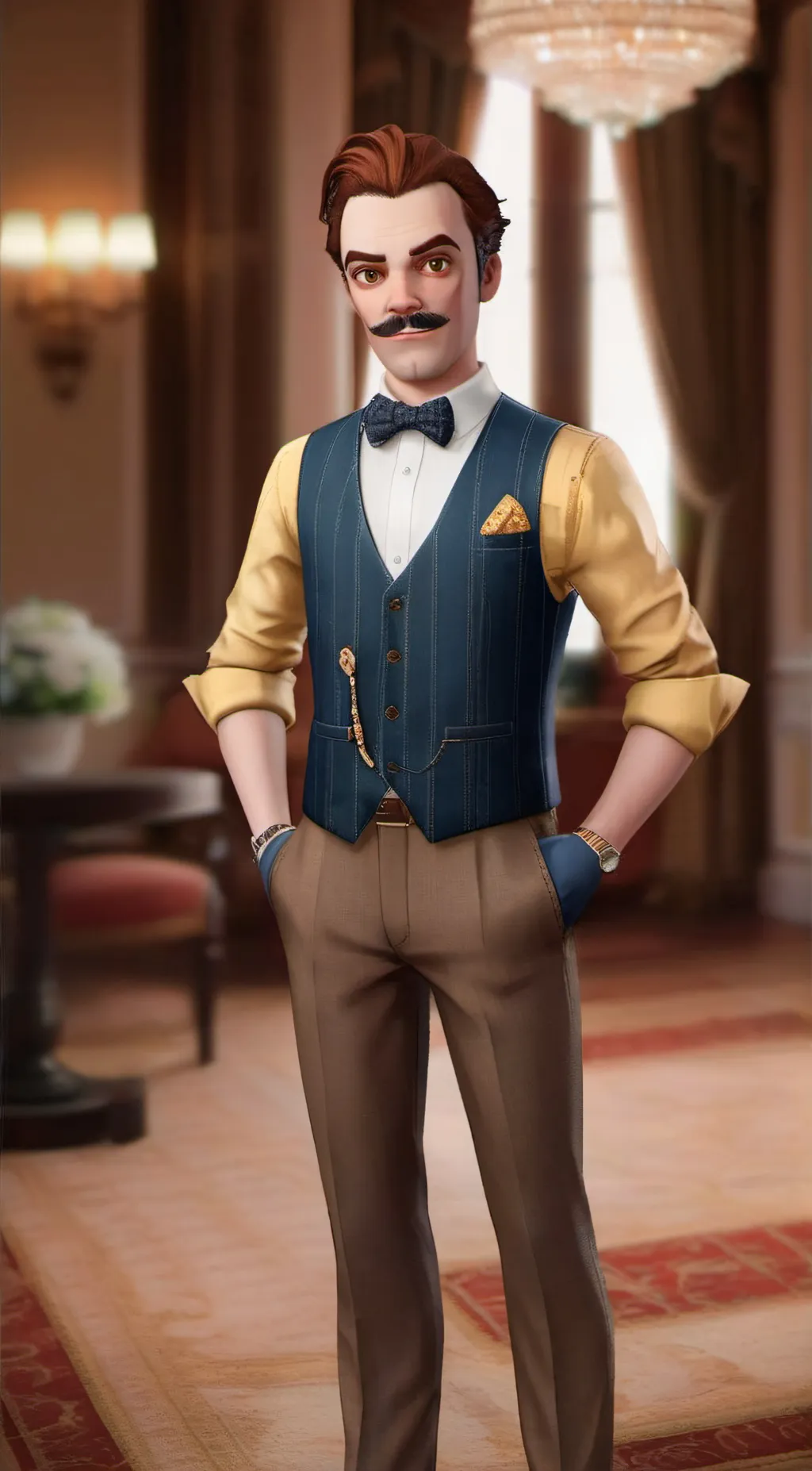 ai character: Theodore Peterson background