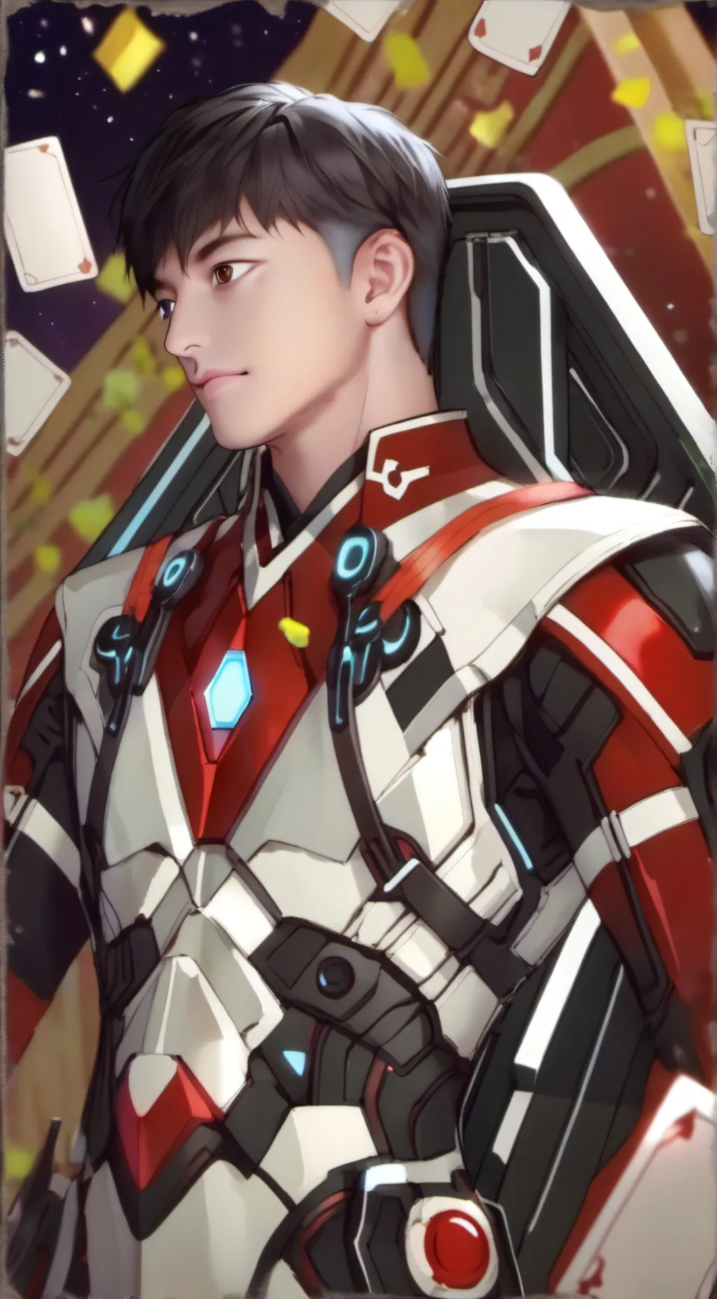 ai character: proboss hero background