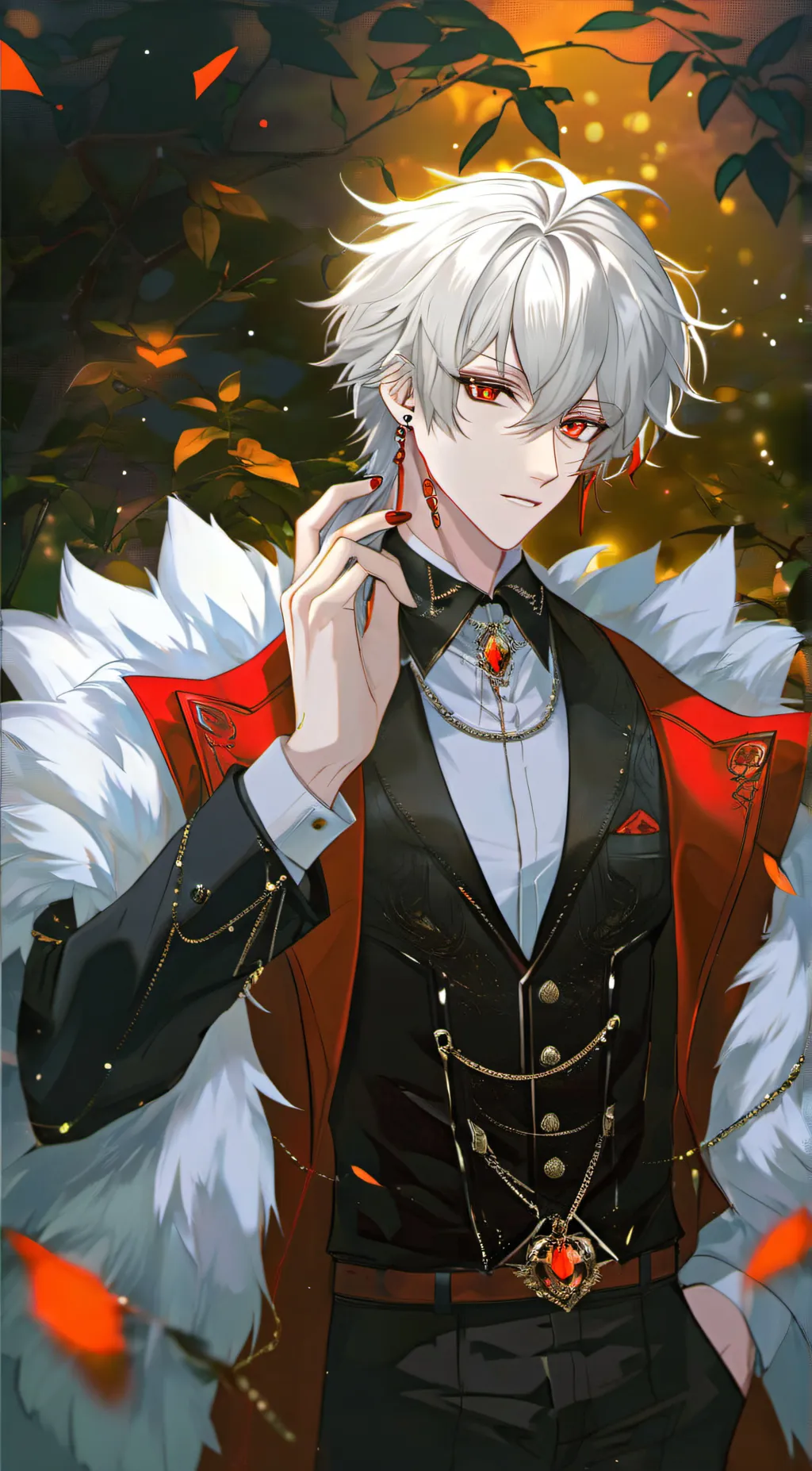 ai character: 🧛🏻🖤Alex🖤🧛🏻 background