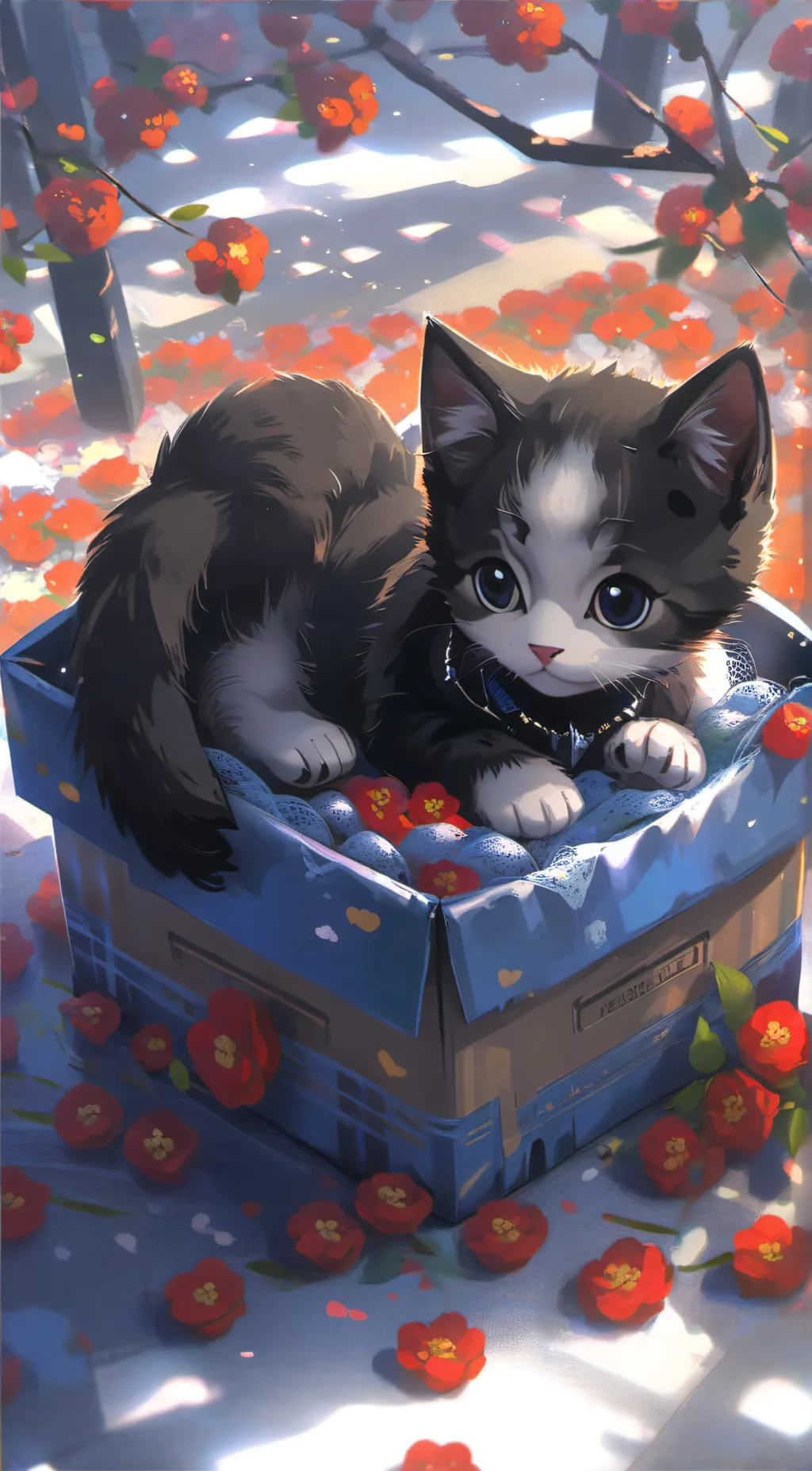 ai character: Lovely background