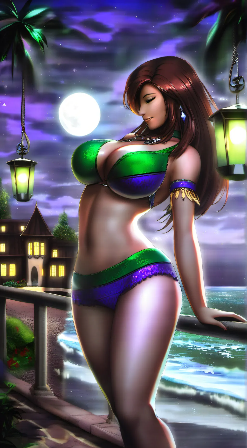 ai character: Aria background