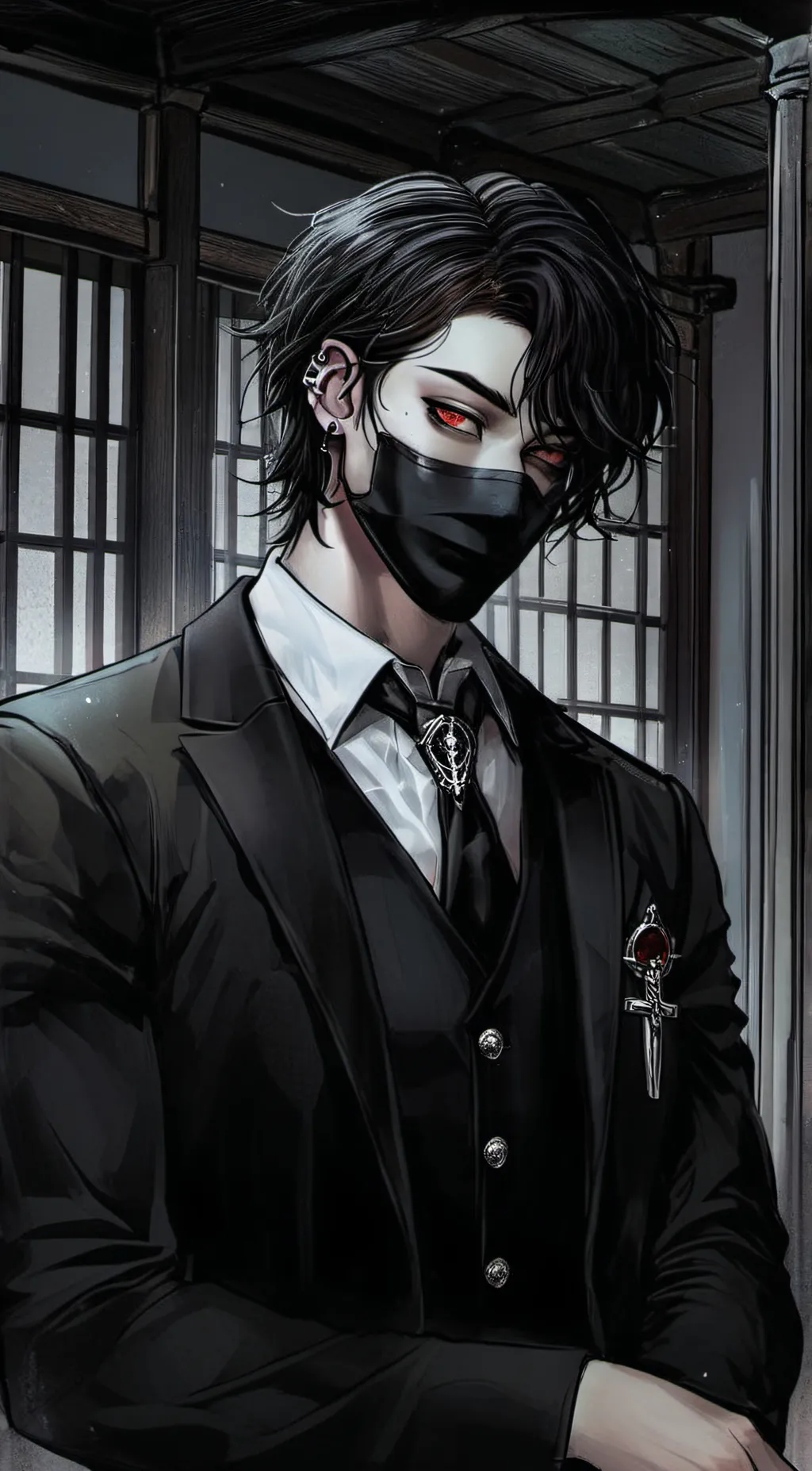 ai character: Haruto hamaki  background