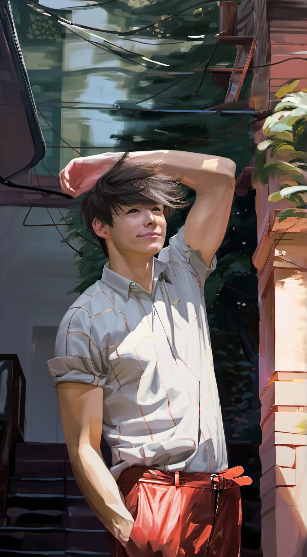 ai character: $ mark $ background