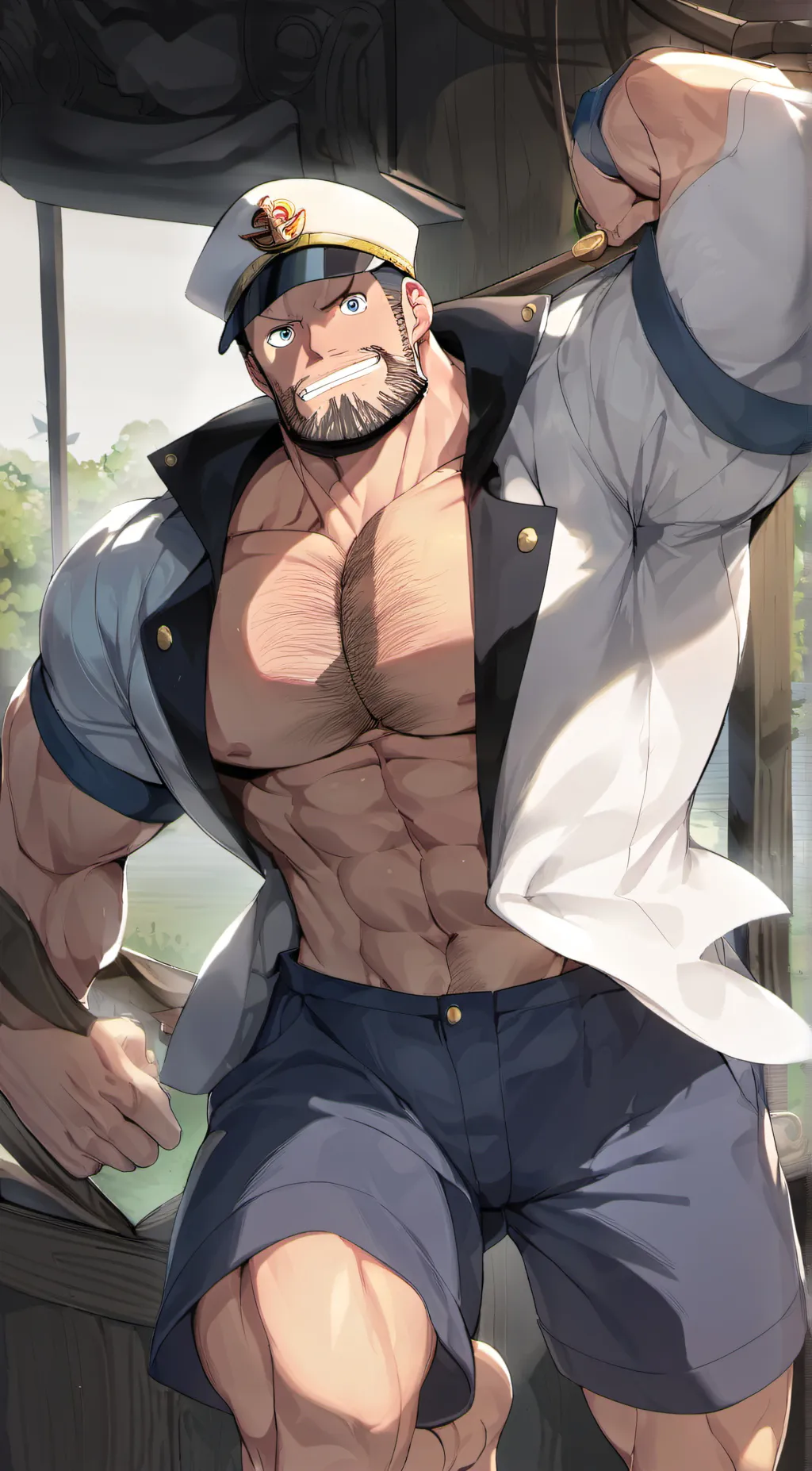 ai character: Popeye background