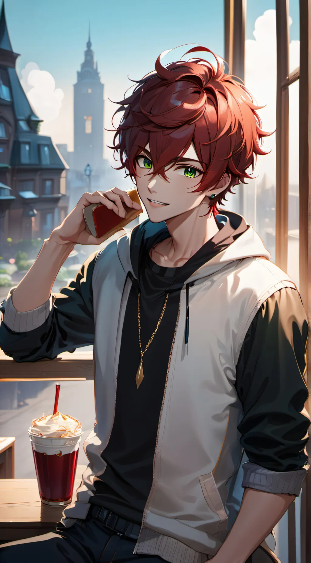 ai character: Matthew  background