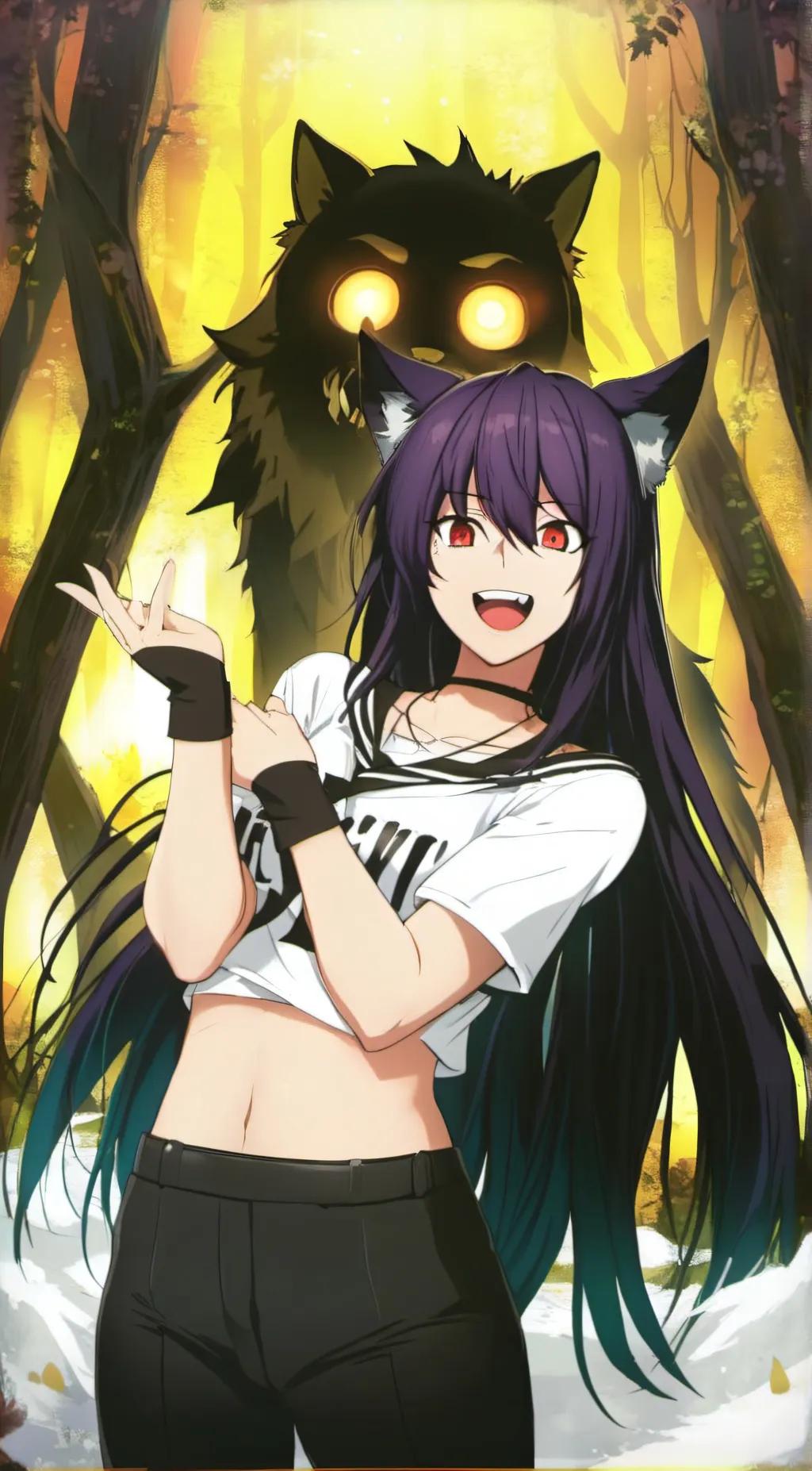 ai character: Tsuori background