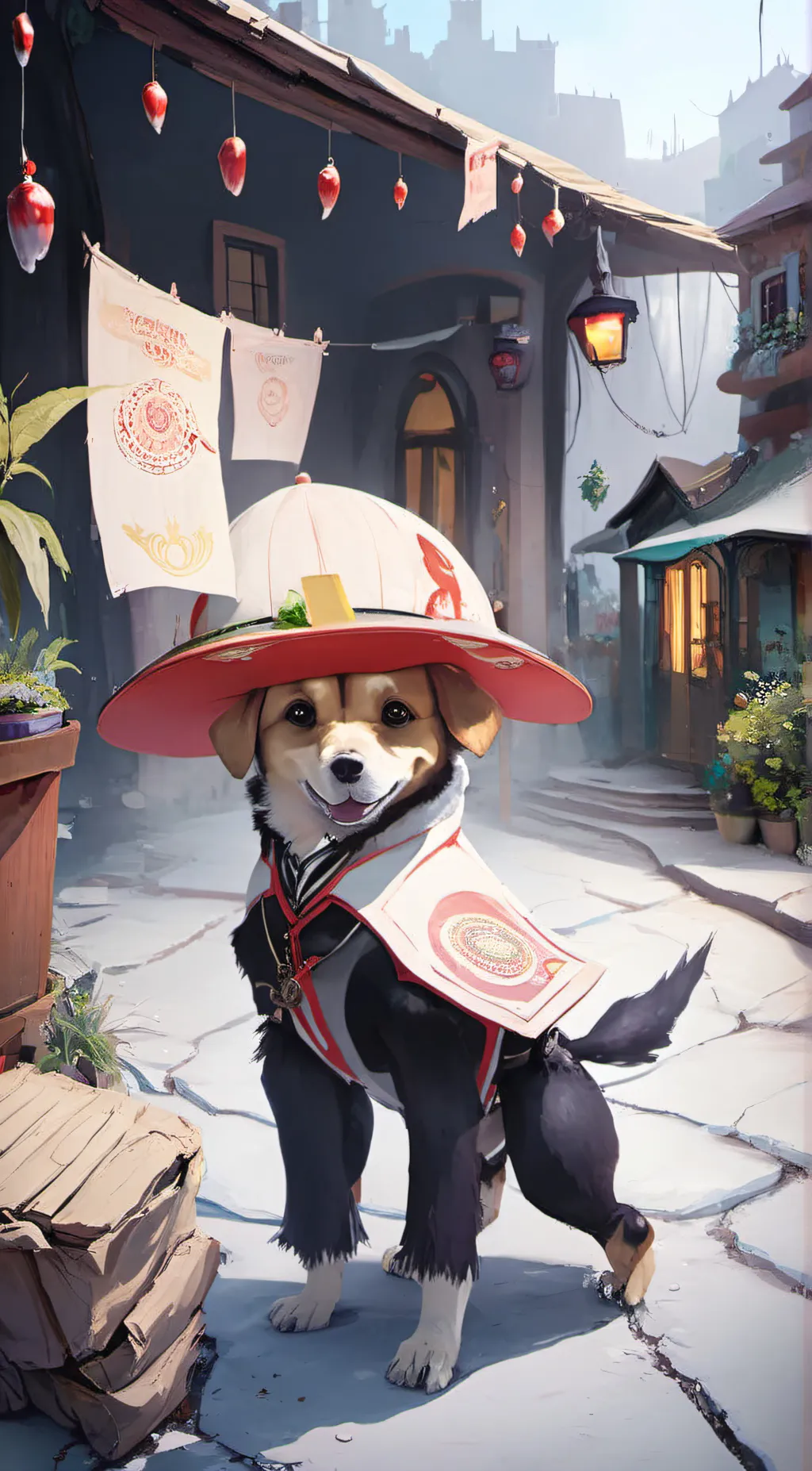 ai character: ollie background