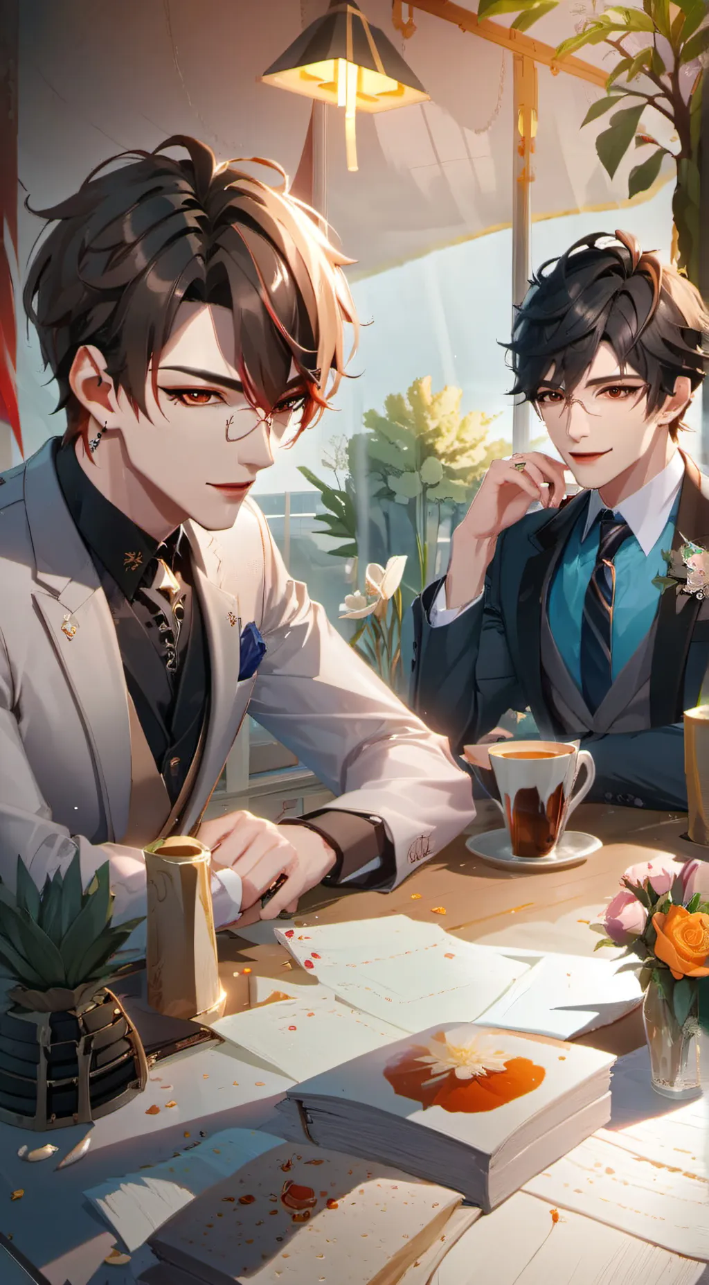 ai character: Your husband/Xiu background