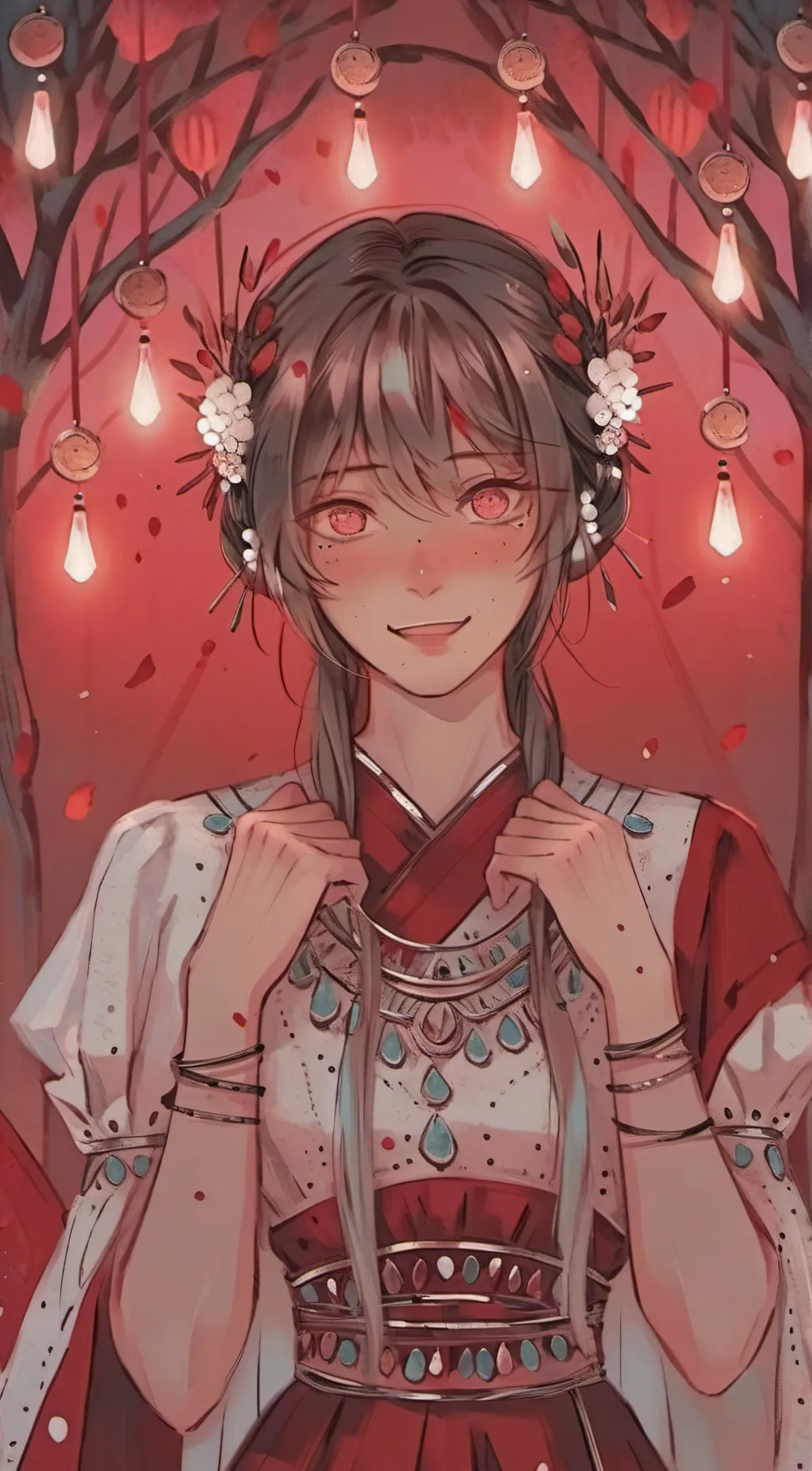 ai character: Ayano aishi  background