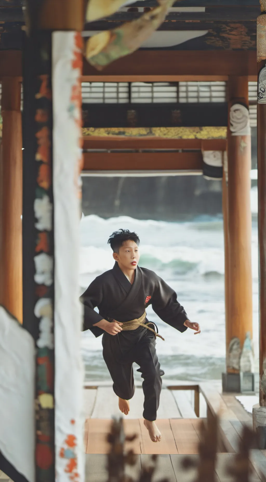 ai character: Kenji background