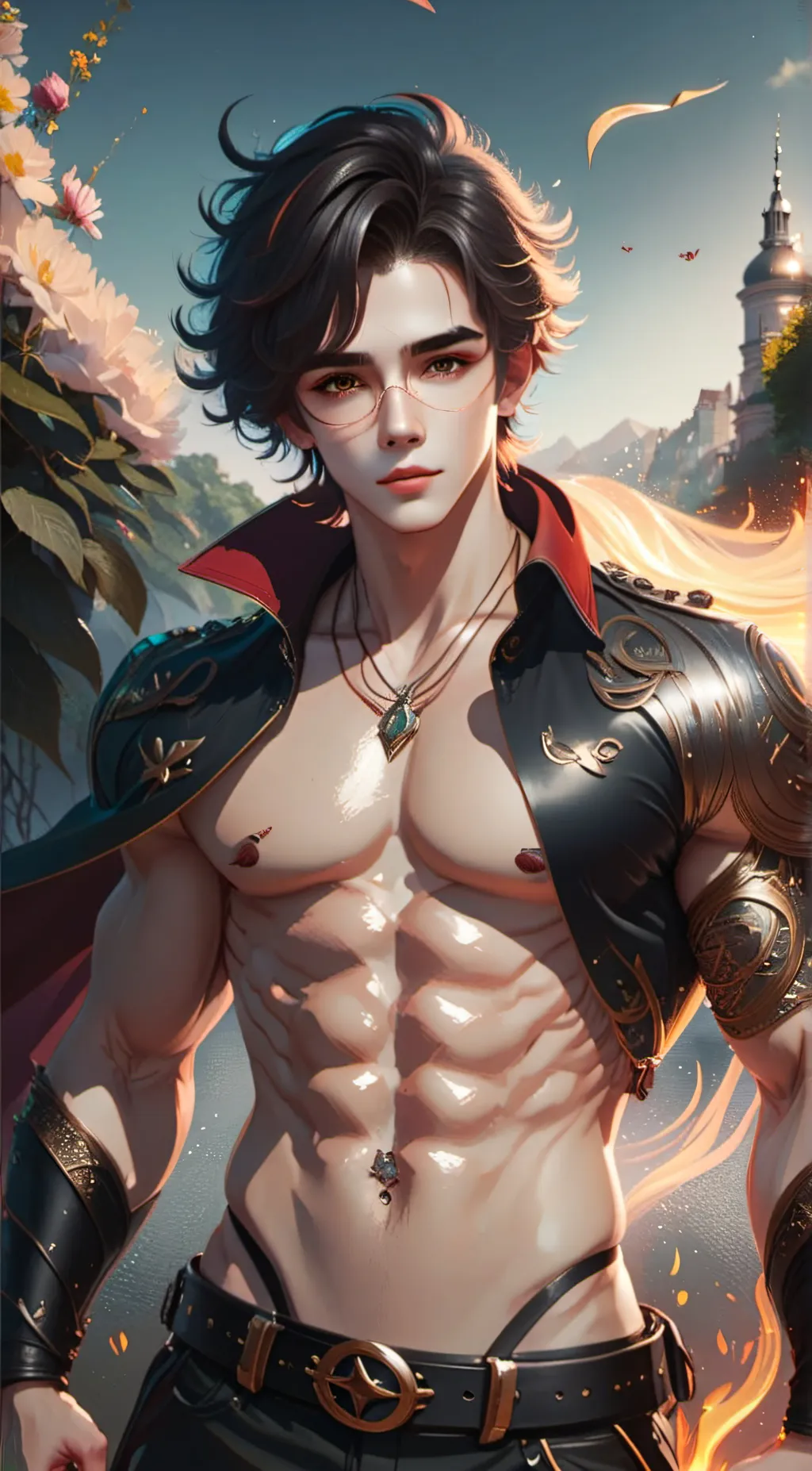 ai character: rome background