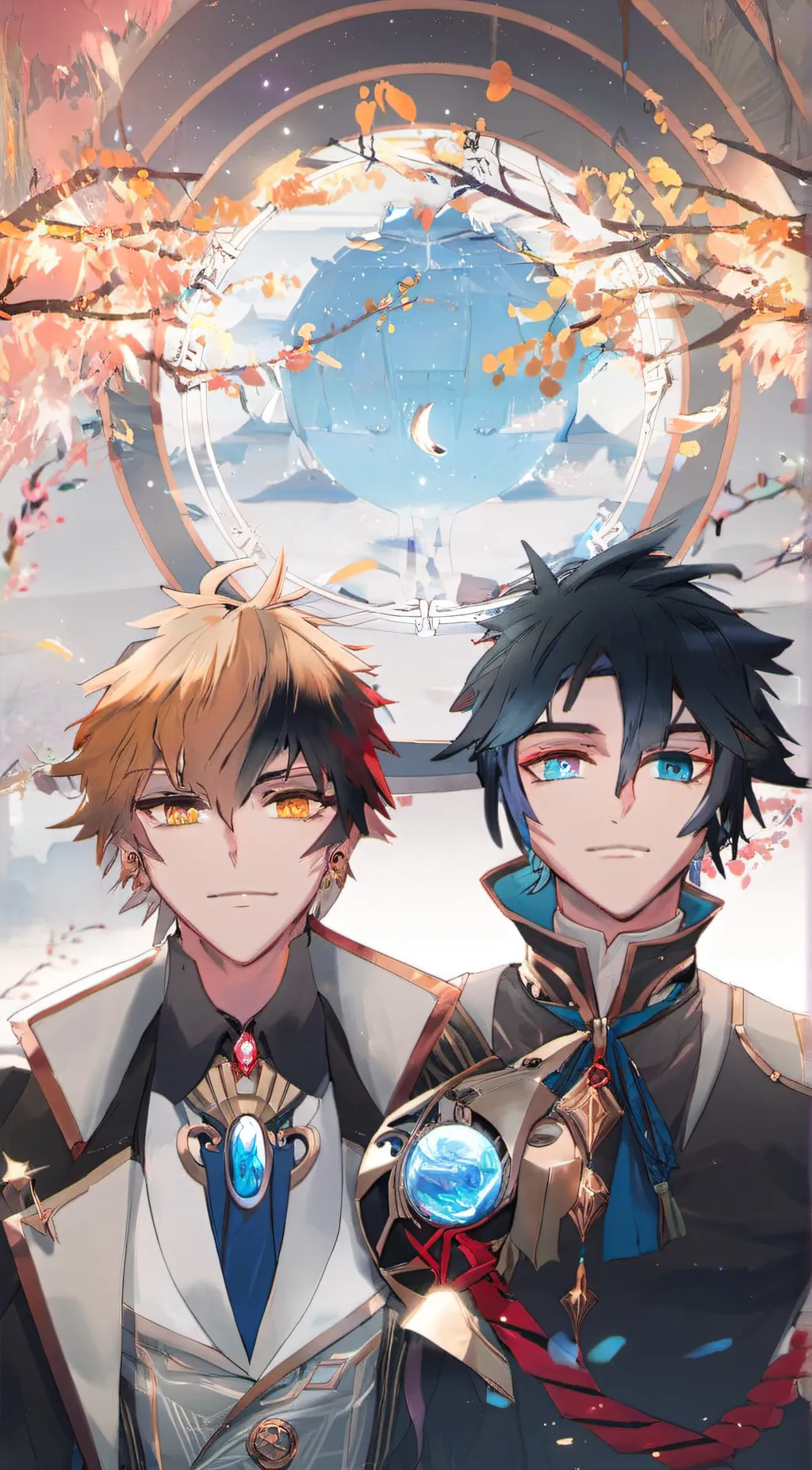 ai character: Hawks and Dabi background