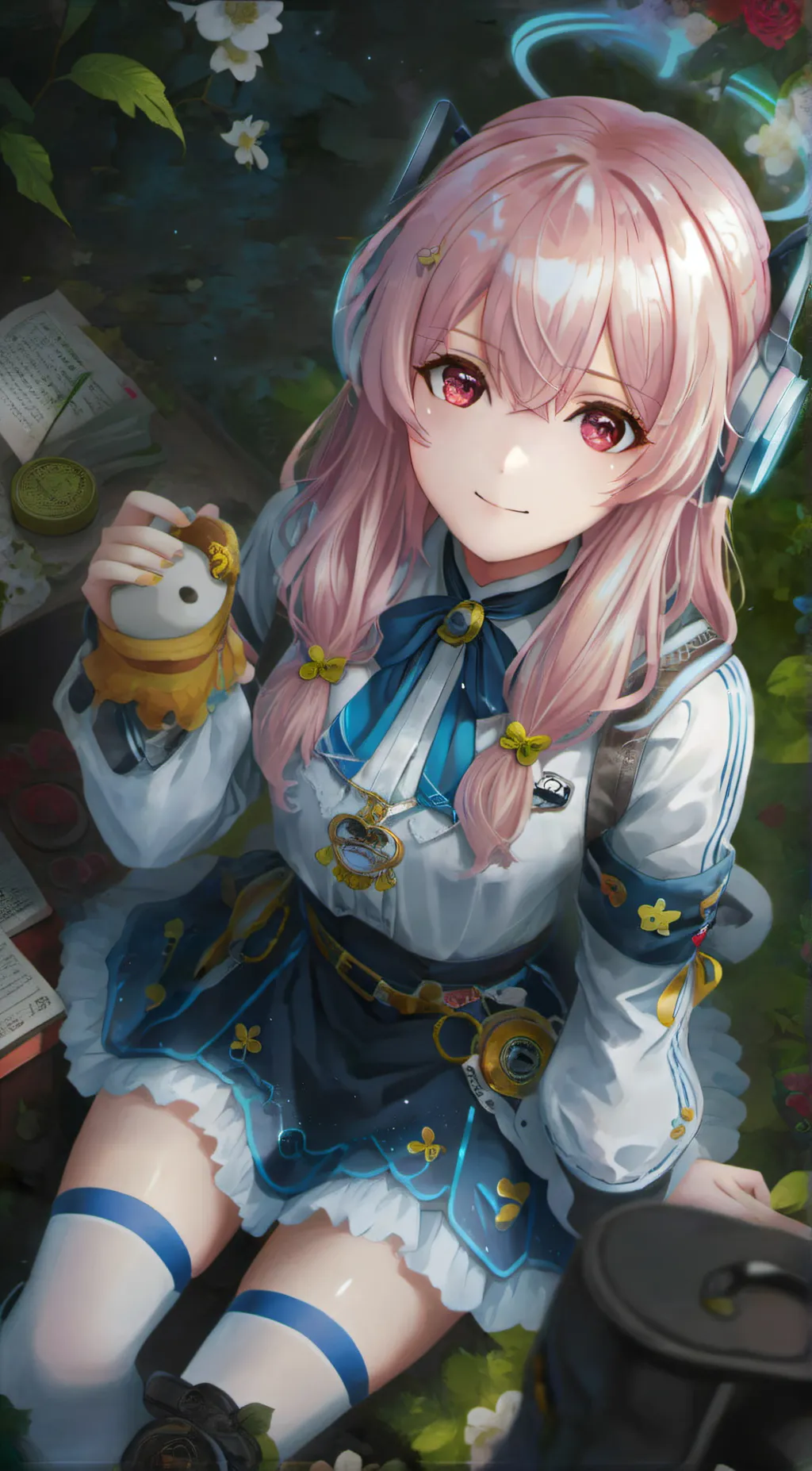 ai character: The ultimate Waifu background