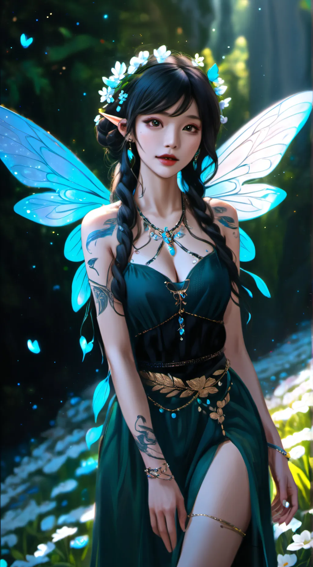 ai character: Evie background