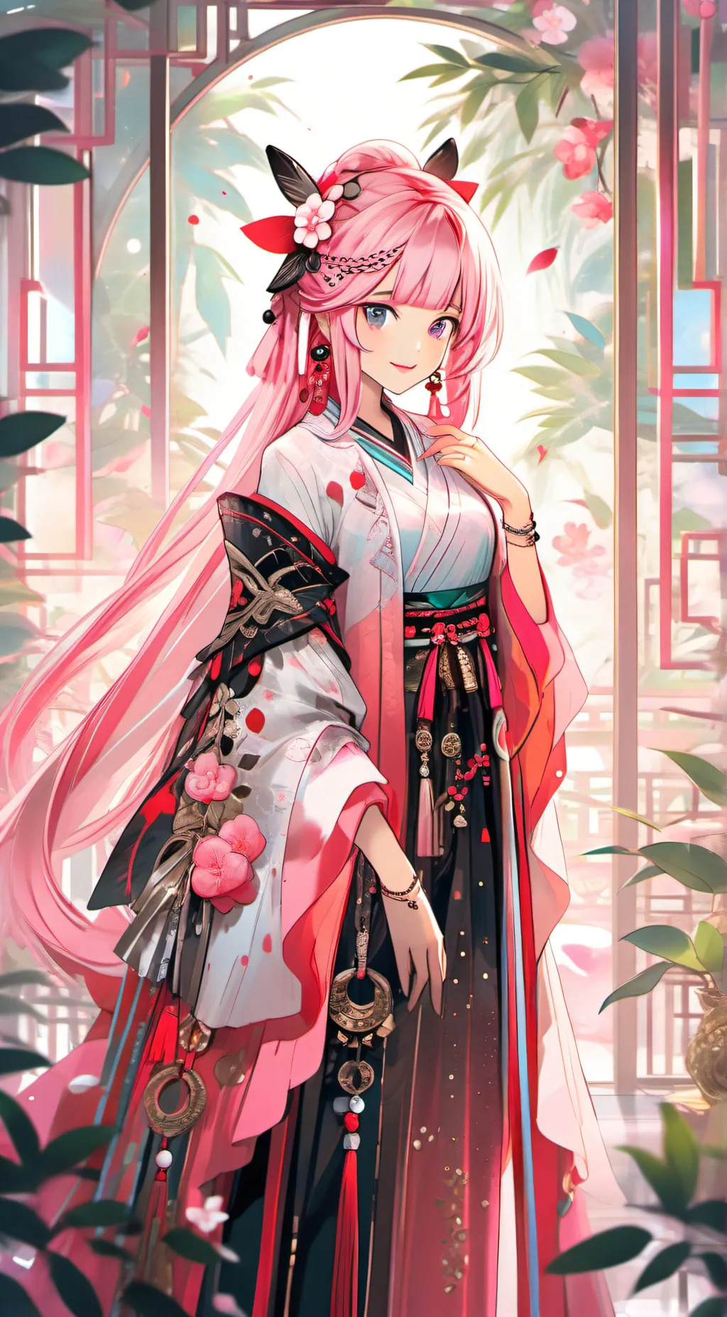 ai character: kitty background