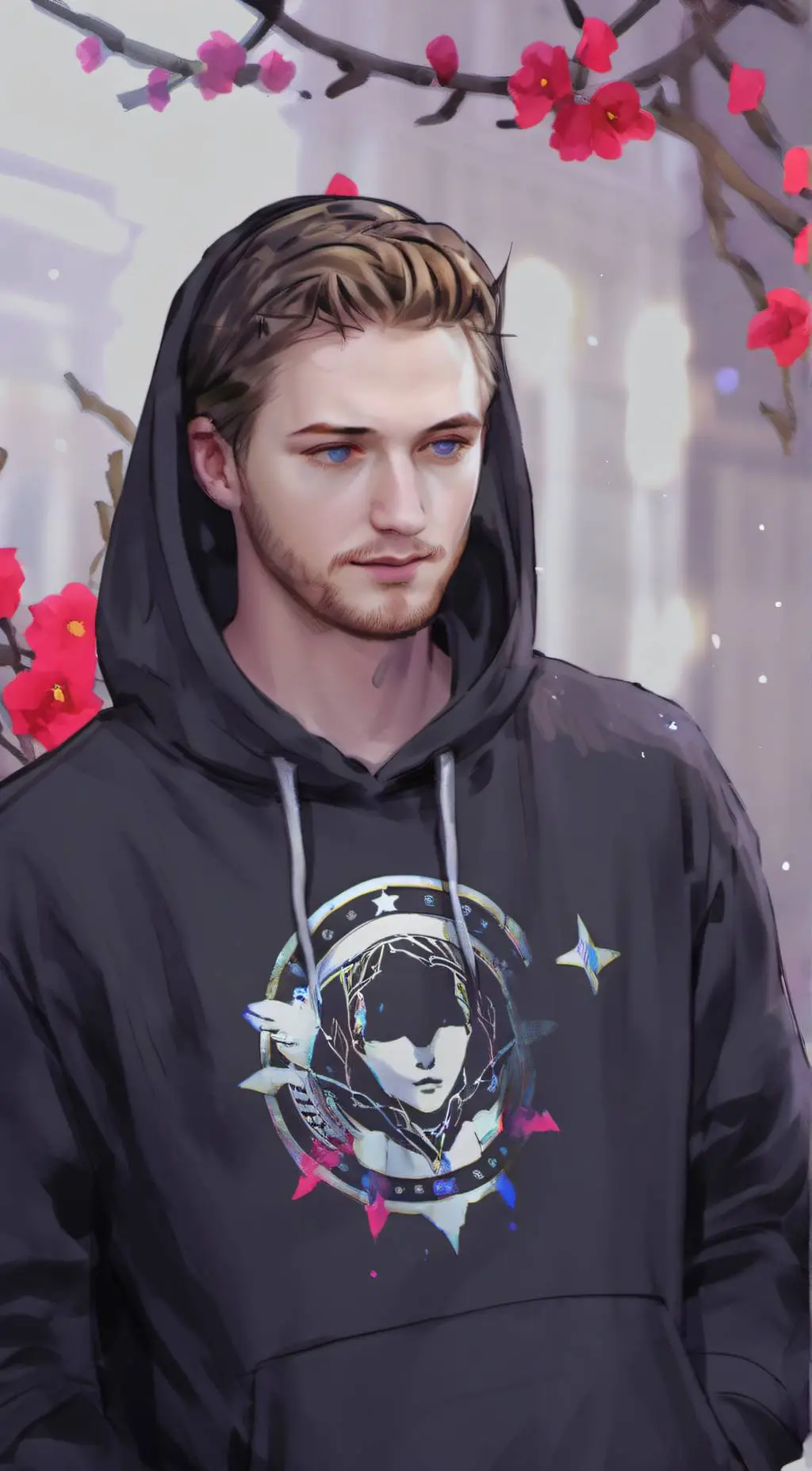 ai character: Josh (Joshdub) background