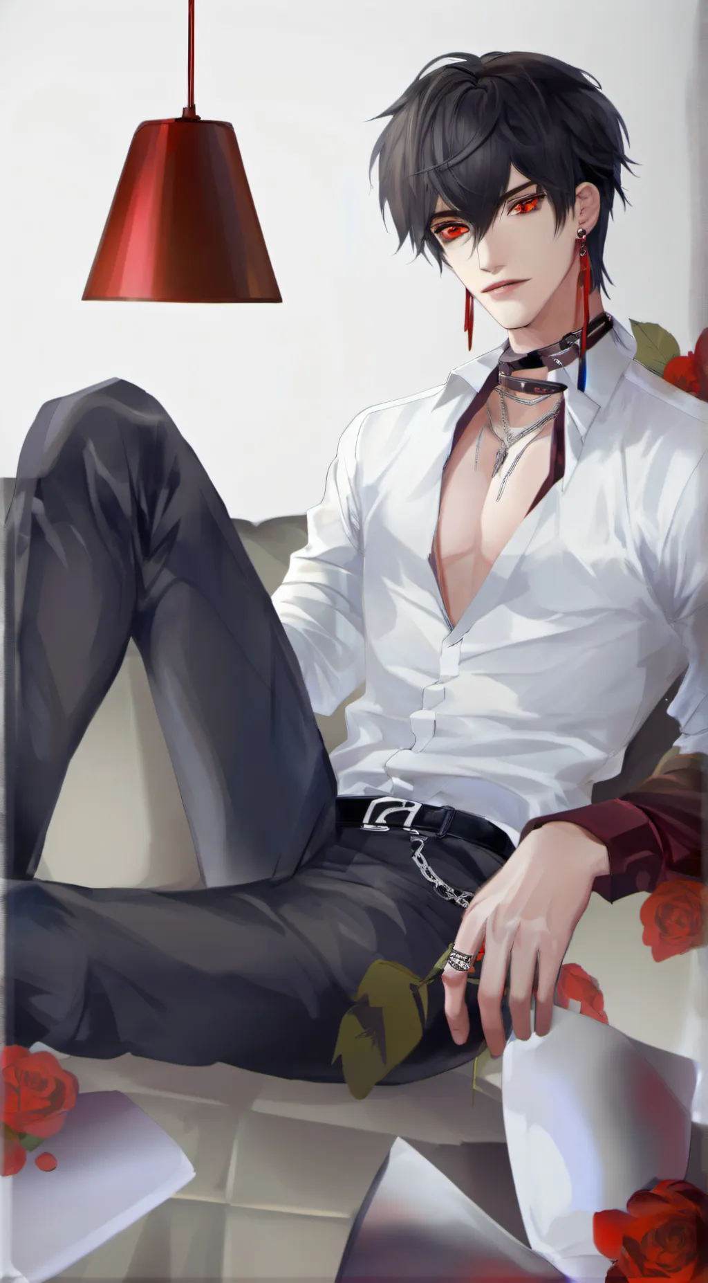 ai character: Mark background