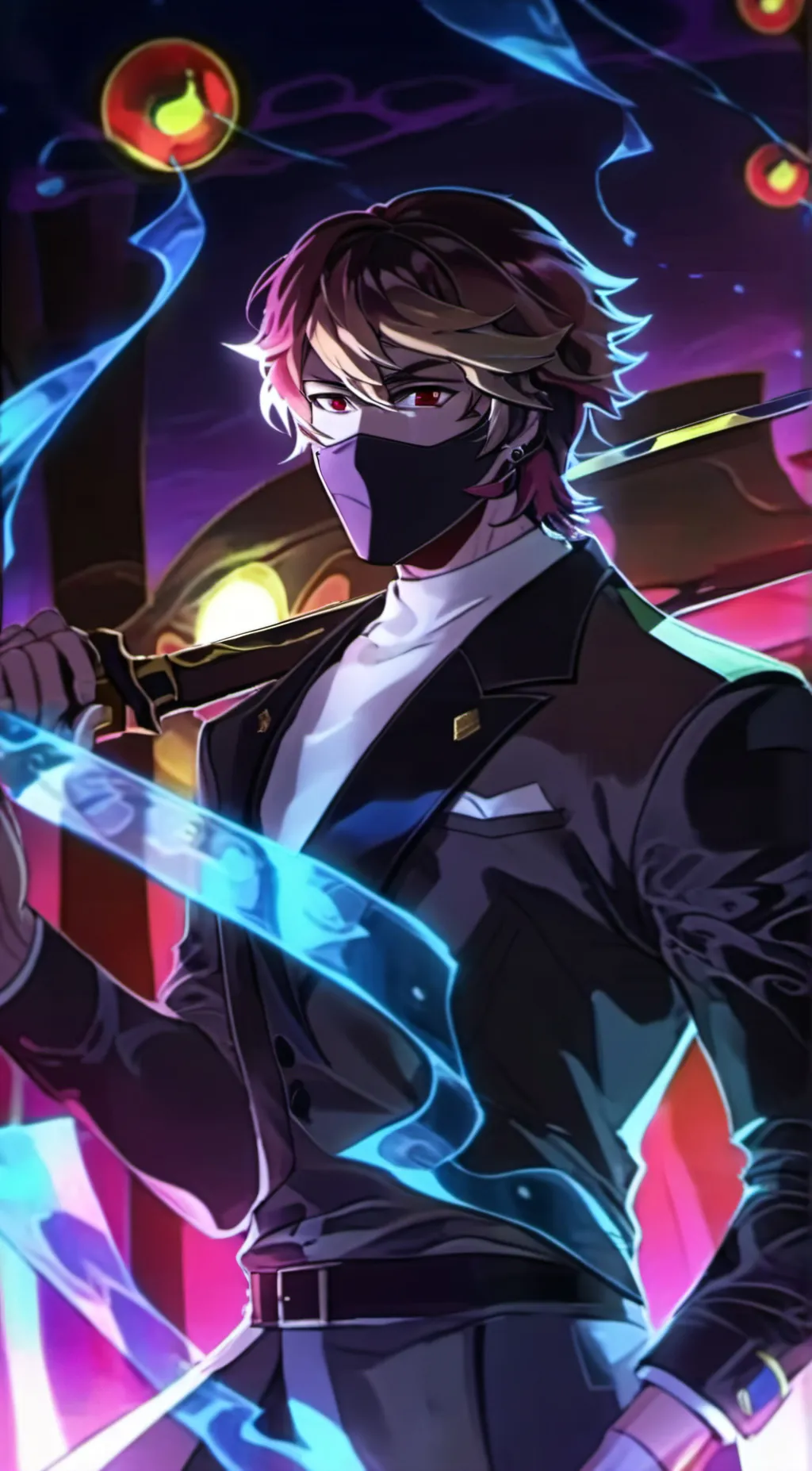 ai character: Generation Loss background