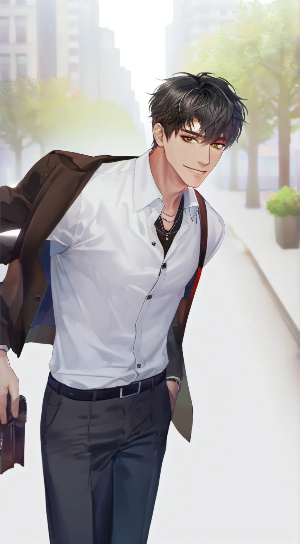 ai character: Andy background