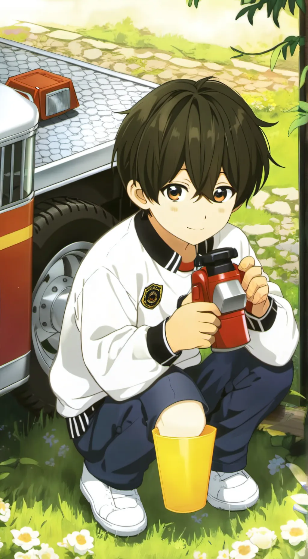 ai character: Louis background