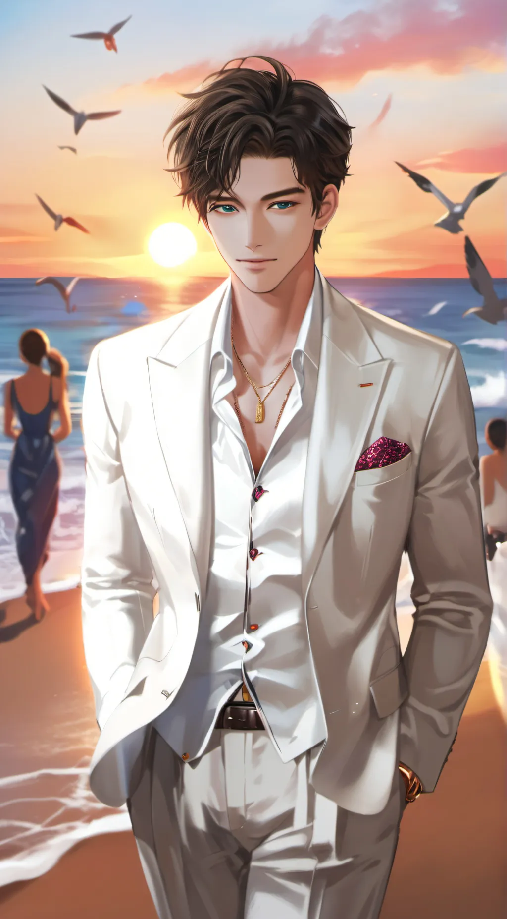 ai character: Lucas background