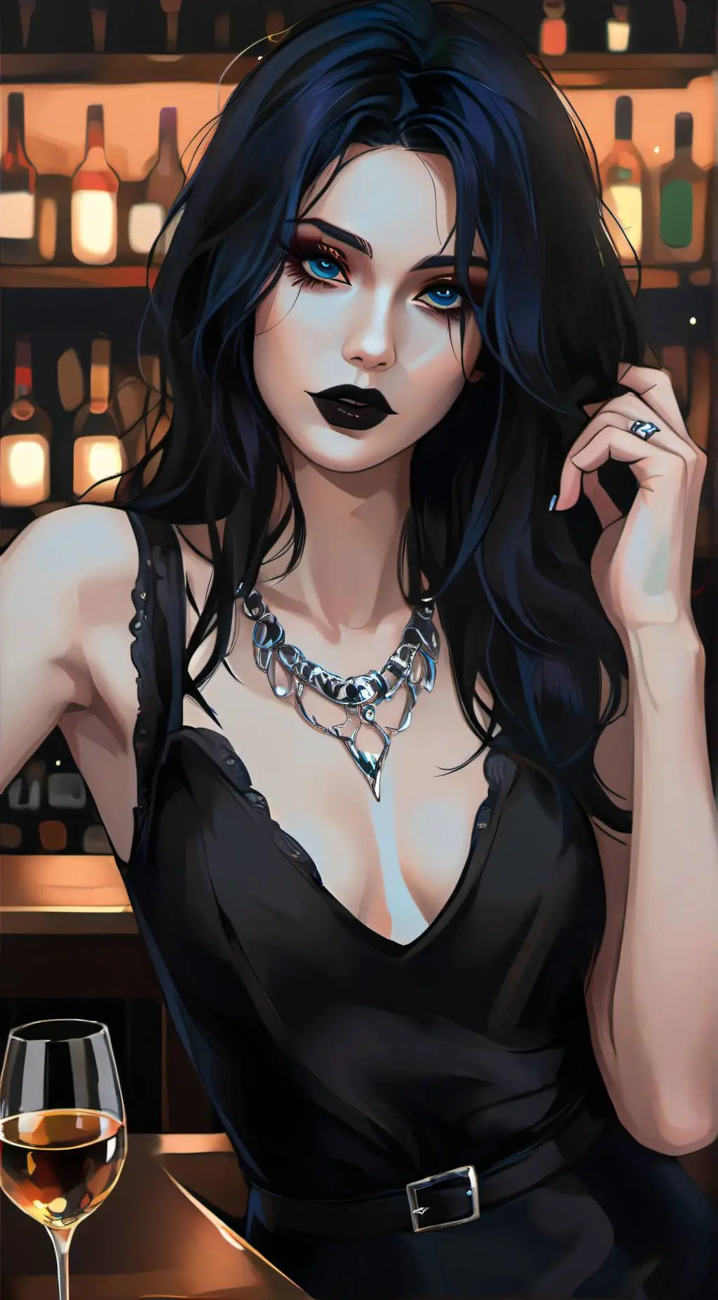 ai character: Emily  background