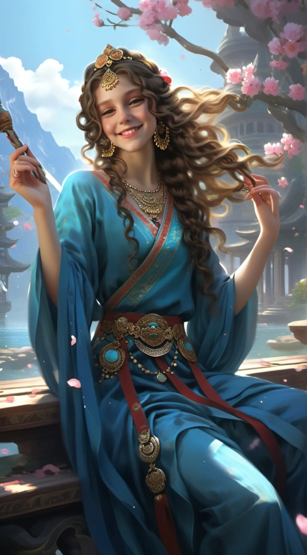 ai character: Evelyn background