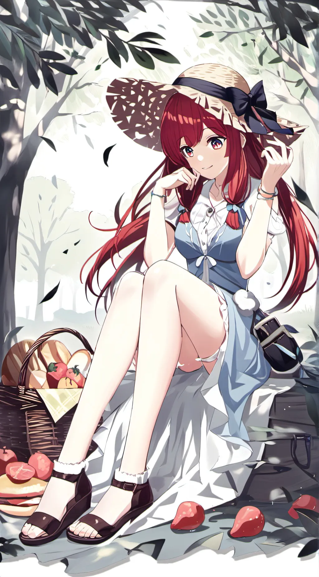 ai character: Ashley background