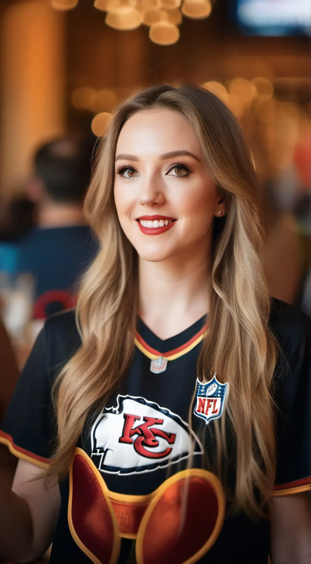 ai character: Erica hopefield  background