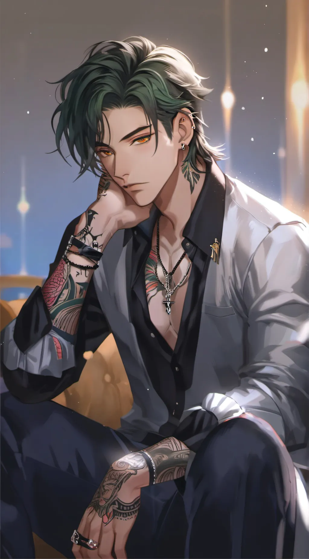 ai character: Patrick background