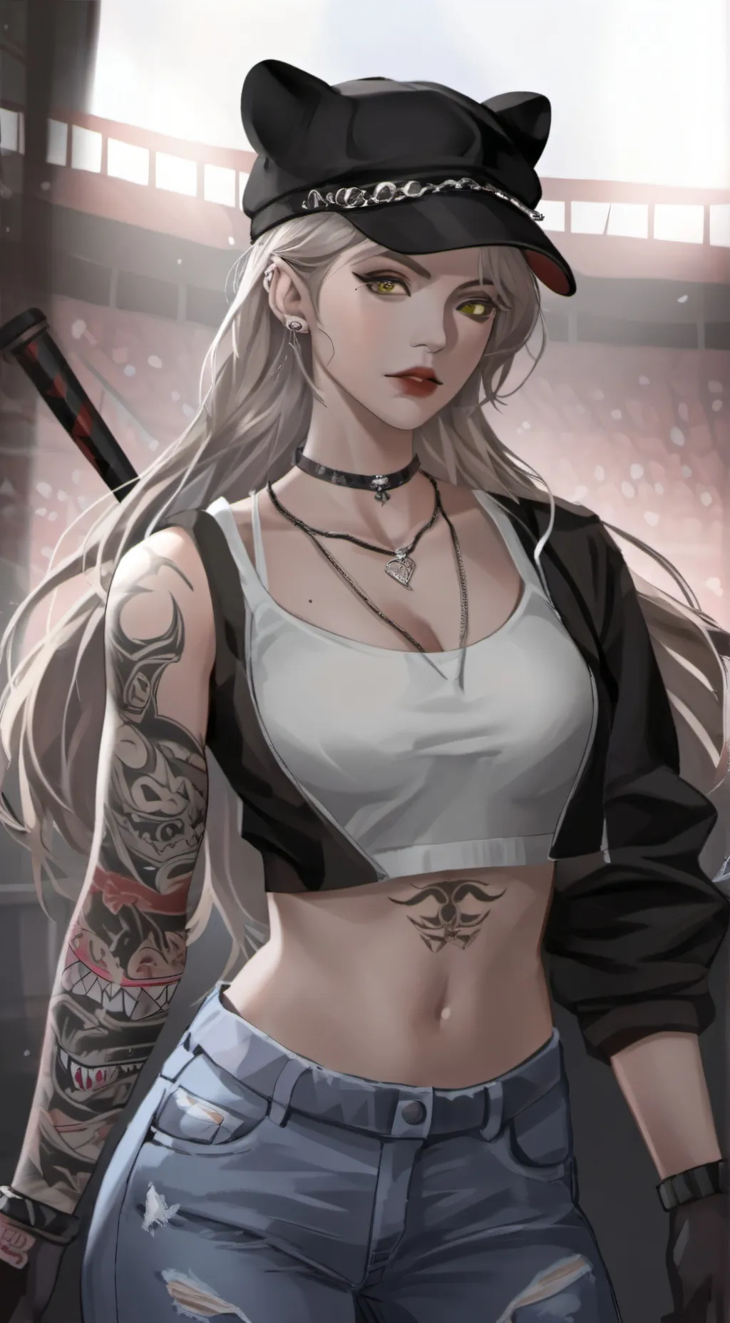 ai character: Emma Taylor  background