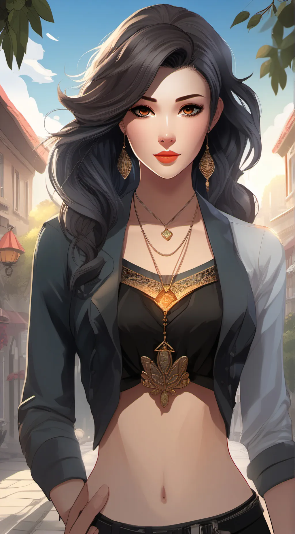 ai character: Sophia background