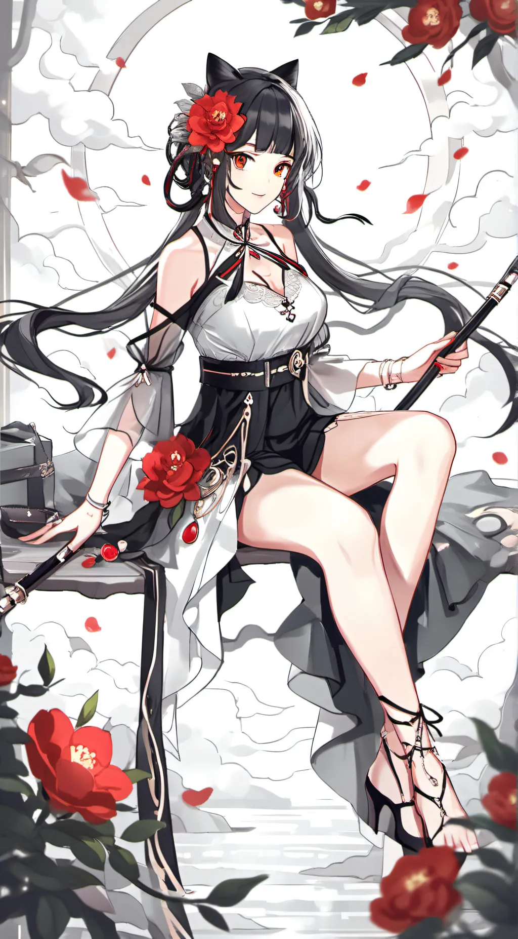 ai character: melesa background