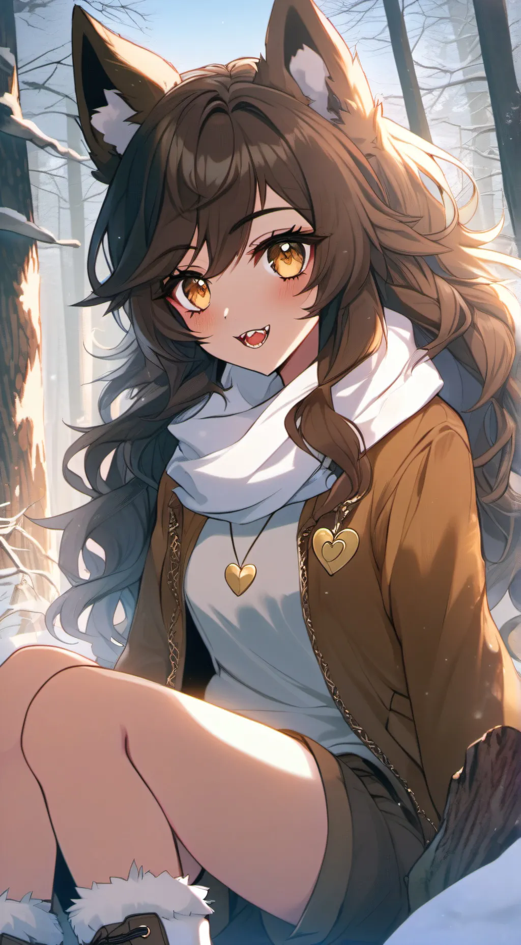 ai character: Marigold background