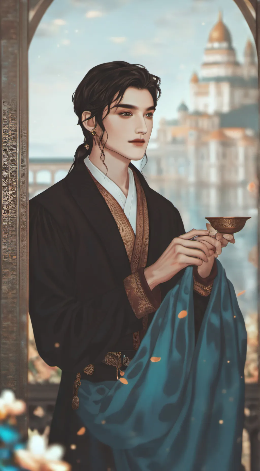 ai character: Craig  background