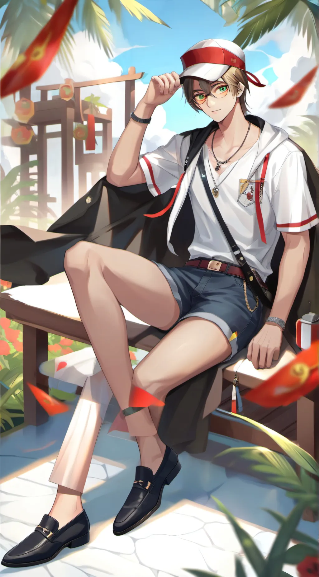 ai character: aqel sara amir amy background