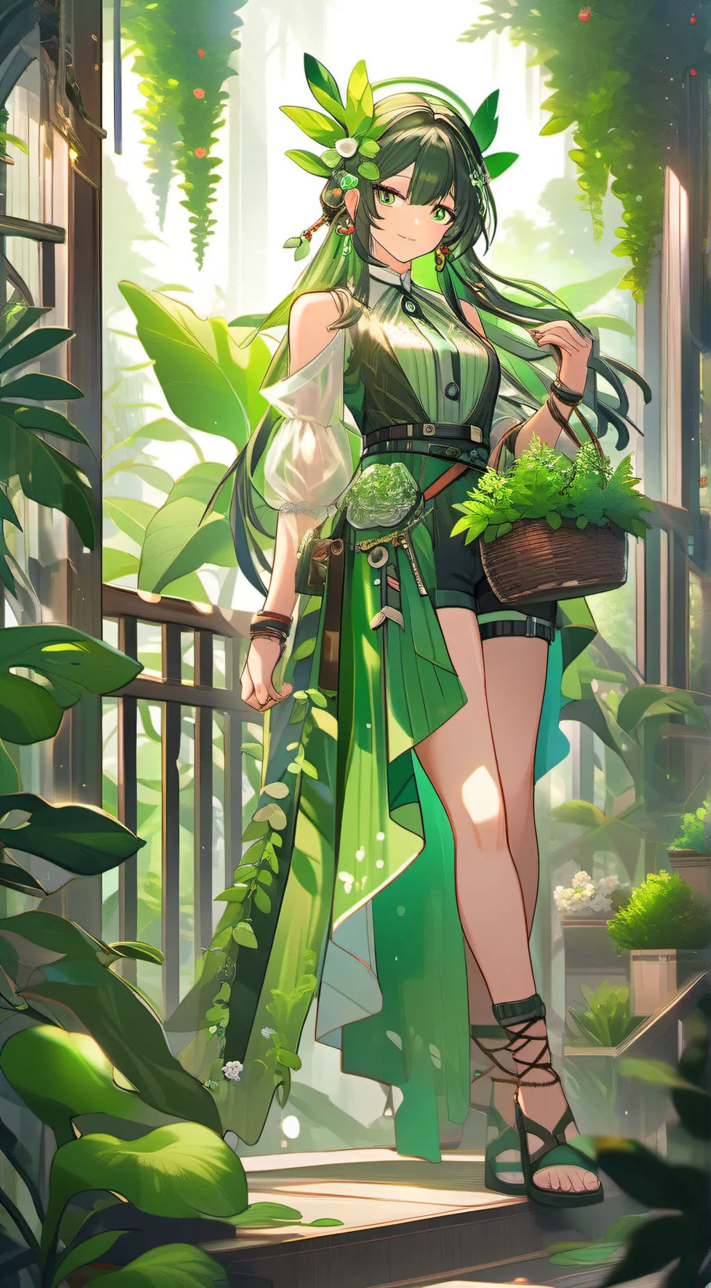 ai character: kora background