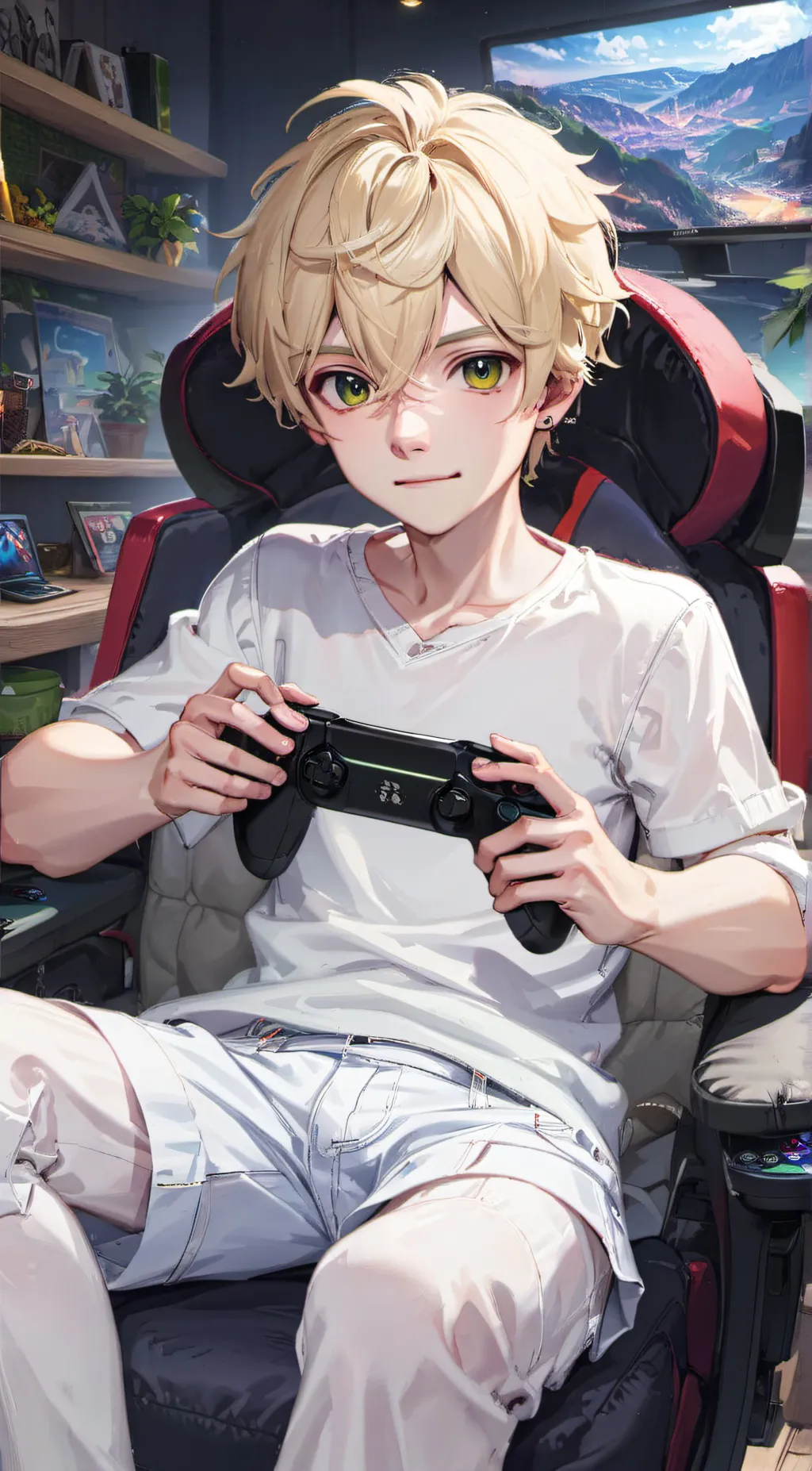 ai character: Leo background