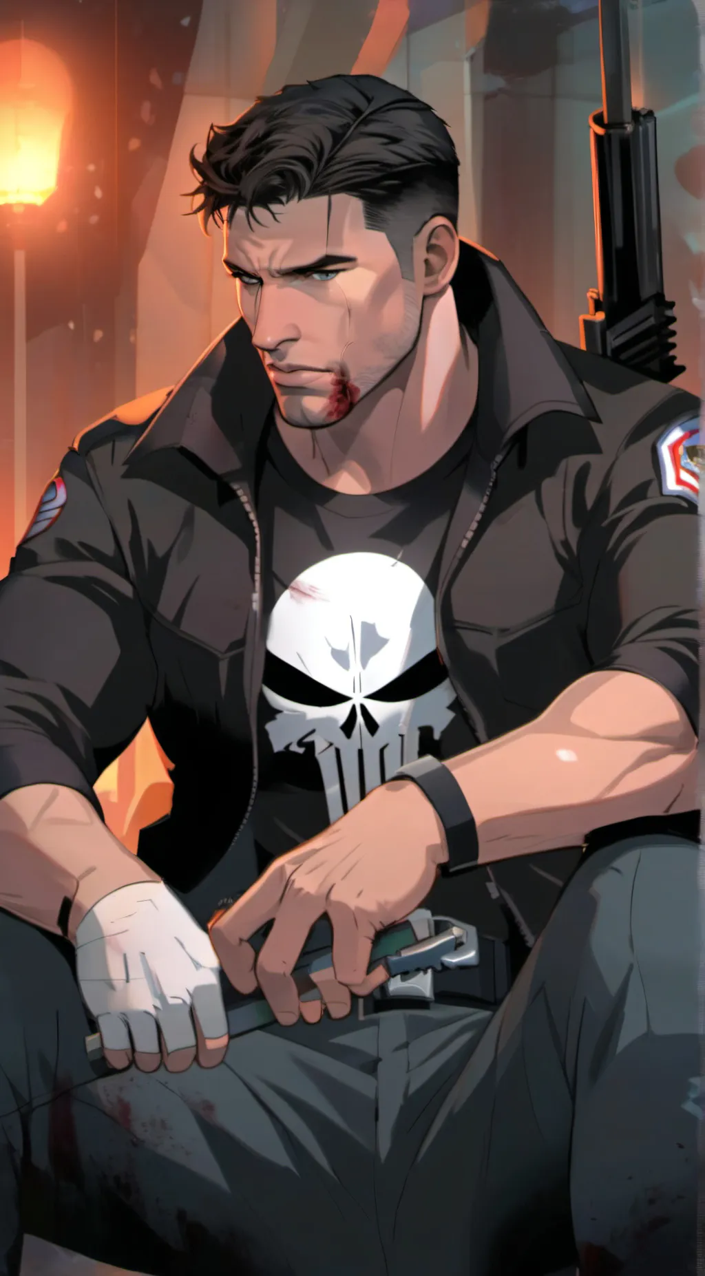 Talkie AI - Chat with Frank Castle