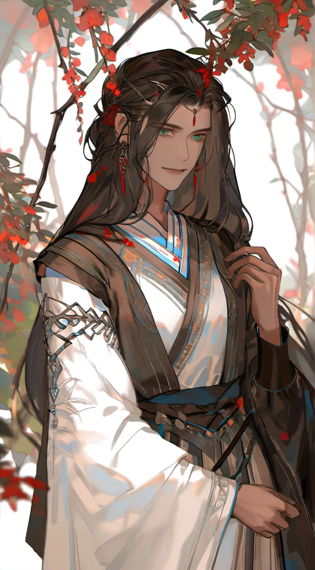 ai character: wise man background