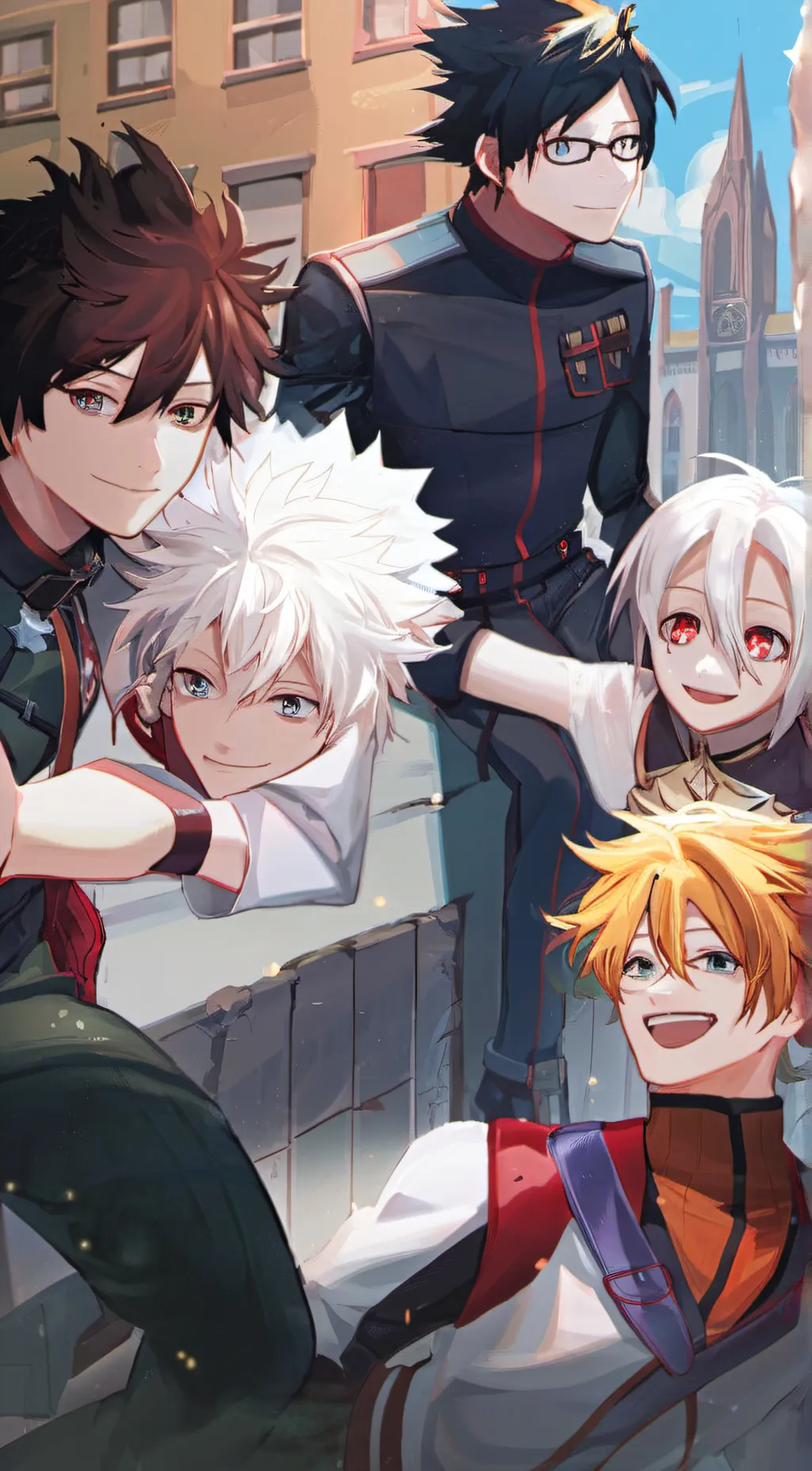 ai character: Mha experiment background