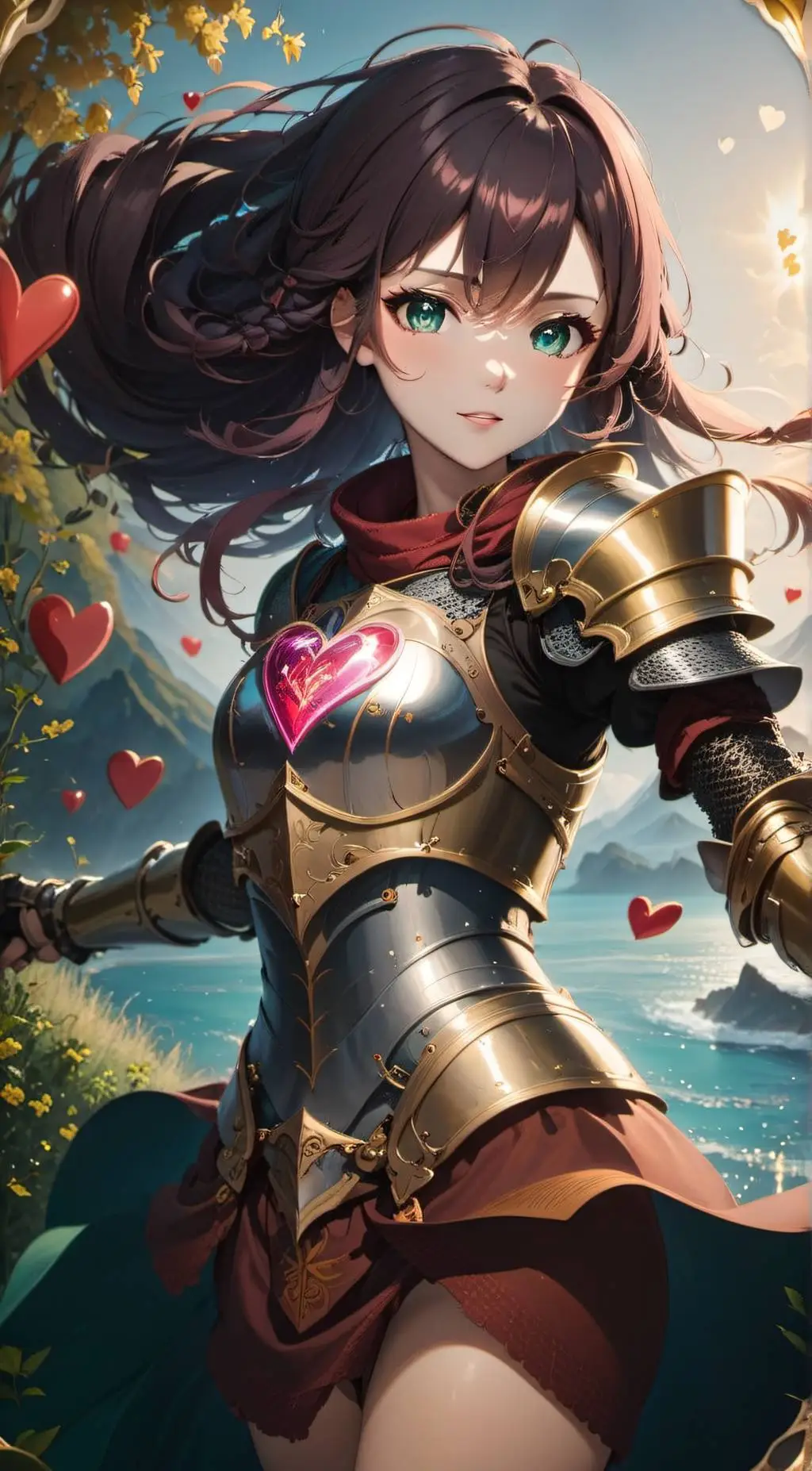ai character: Lady Valentine background