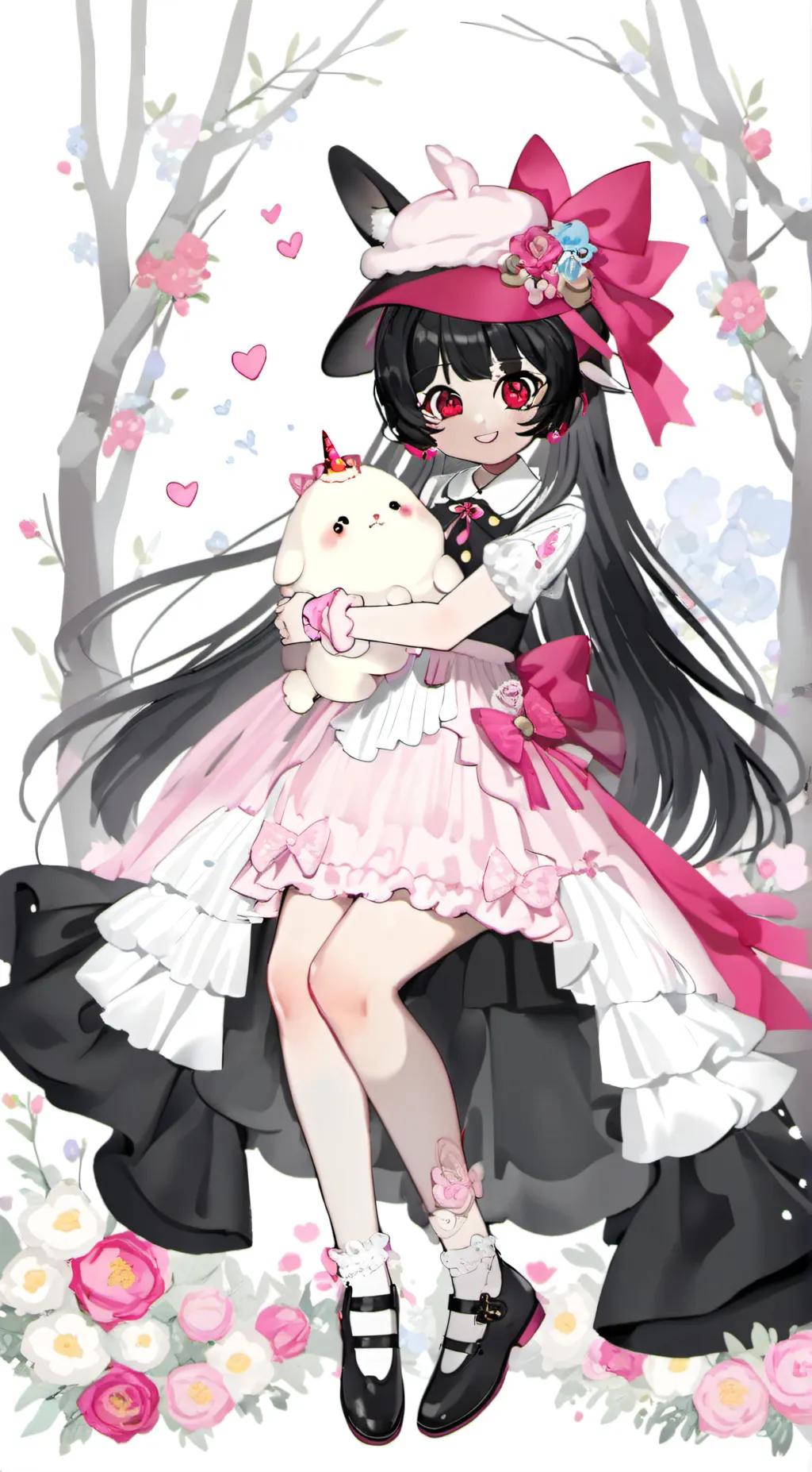 ai character: felia background