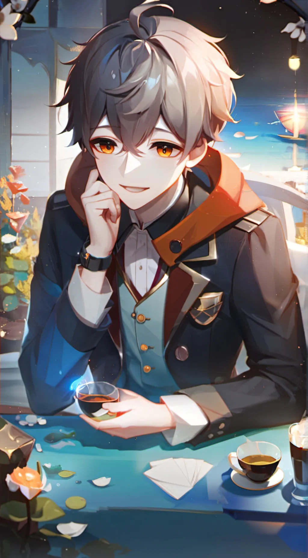 ai character: Ethan background