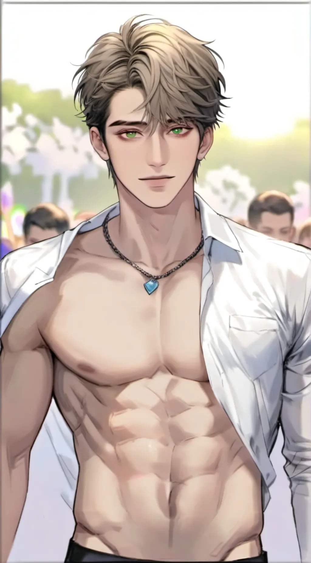 ai character: zander background